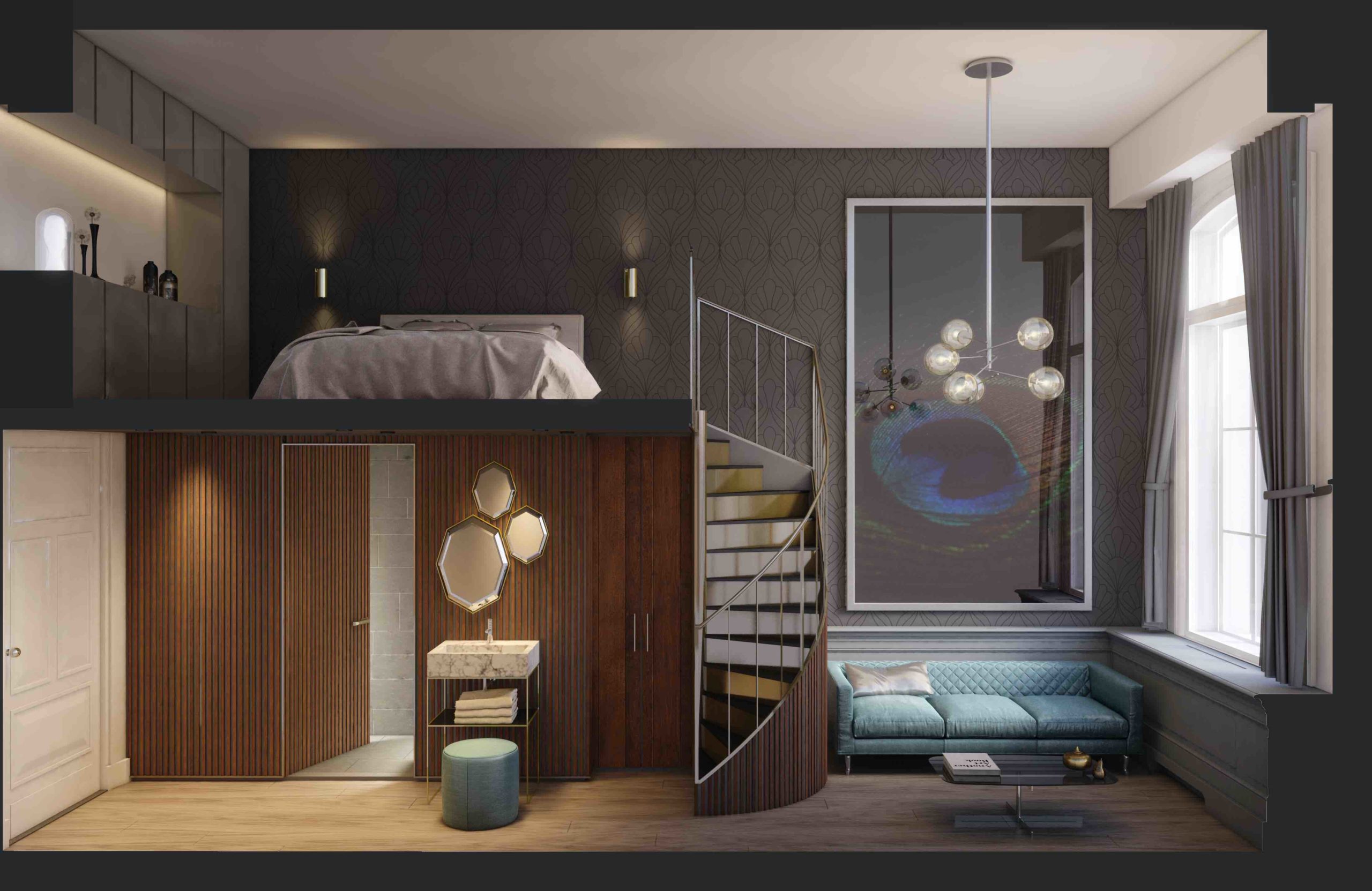 Hotel Plan Haarlem - Prins Hendrikhof - Room 2